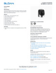 Sloan 5093325410 Spec