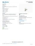 DISPENSER SOAP SENSOR DECK MT BRUSHED NICKEL spec sheet DISPENSER SOAP SENSOR DECK MT BRUSHED NICKEL spec sheet