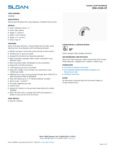 DISPENSER SOAP SENSOR DECK MT FOAM IR CHROME spec sheet