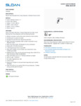 DISPENSER SOAP SENSOR BATTERY POL CHROME spec sheet