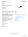 DISPENSER SOAP SENSOR DECK BATTERY GRAPHITE spec sheet