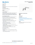 DISPENSER SOAP AND FAUCET COMBO SENSOR spec sheet