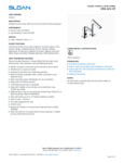 FAUCET SENSOR/SOAP DISP COMBO DECK MOUNT CP spec sheet