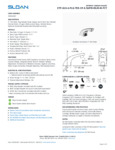 FAUCET SENSOR DECK MT SINGLE PLUG 4" PLT 0.5 GPM spec sheet FAUCET SENSOR DECK MT SINGLE PLUG 4" PLT 0.5 GPM spec sheet