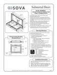 Sova Summit Recess Mount Specsheet