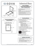Sova Summit Recess Mount Specsheet