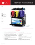 Crathco I-Pro 3 Spec Sheet Crathco I-Pro 3 Spec Sheet