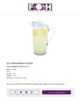 FOH 3 Qt. Drinkwise Pitcher