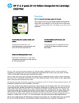 HP 712 YELLOW DESIGNJET INK CARTRIDGE 3- HP 712 YELLOW DESIGNJET INK CARTRIDGE 3-