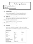 Spec Sheet