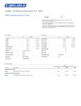 6" FLOOR DRAIN BRUSH BLACK spec sheet