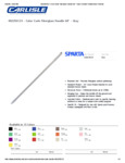 60" FIBERGLASS HANDLE 1IN DIAM, GRAY spec sheet
