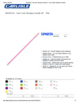 	 60" FIBERGLASS HANDLE 1IN DIAM, PINK spec sheet