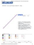 60" FIBERGLASS HANDLE 1IN DIAM PURPLE spec sheet