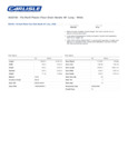 48" PLASTIC FLOOR DRAIN HANDLE spec sheet 48" PLASTIC FLOOR DRAIN HANDLE spec sheet