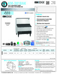 415KM301BAKA_Hoshizaki KM-301BAK.SpecSheet.pdf