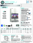 Hoshizaki KMD-530 Spec Sheet Hoshizaki KMD-530 Spec Sheet