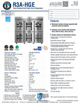 Hoshizaki R3A-HG Spec Sheet
