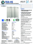 Hoshizaki R3A-HS Spec Sheet
