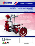 Volano Historic Slicer Specsheet