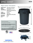 Huskee 44 Gal. Receptacle