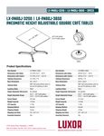 Spec Sheet Spec Sheet