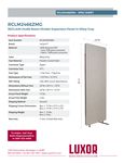 Spec Sheet