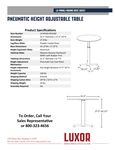 Spec Sheet
