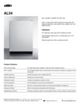 46AAL54 Spec Sheet-AL54