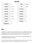 Aspect Specsheet