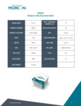Morcon_5002DNAP499VN_Specsheet Morcon_5002DNAP499VN_Specsheet