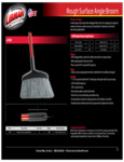 5371102 Libman Rough Surface Broom Spec Sheet