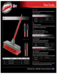 537547 Libman Floor Scrubs Handles Spec Sheet