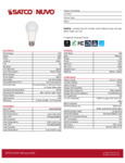 Spec Sheet