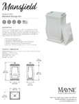 MANSFIELD MULTI-PURPOSE STORAGE BIN 