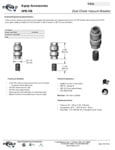 VACUUM BREAKER ASM 3/8" NPT FEMALE IN&OUT spec sheet VACUUM BREAKER ASM 3/8" NPT FEMALE IN&OUT spec sheet