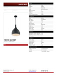 60-7087 Spec Sheet