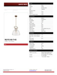 60-7142 Spec Sheet