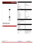 60-7160 Spec Sheet