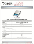 Spec Sheet