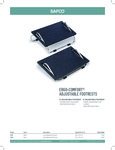 Safco Tilting Footrest Specsheet