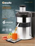 ES500 Spec Sheet