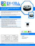 Fliptop tabletop ashtrays