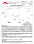 SIMPLICITY™ IN MATTE BLACK - WASTE RECEPTACLE - 12 GAL. - POWDER COATED - RECESSED spec sheet