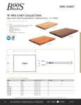 BOARD CUT 18X12X1.5" MAPLE REVERSIBLE specsheet