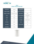 M610 spec sheet