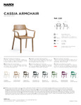 Nardi Cassia Armchair Specsheet Nardi Cassia Armchair Specsheet