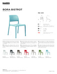 Nardi Bora Bistrot Specsheet Nardi Bora Bistrot Specsheet