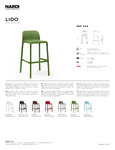 Nardi Lido Specsheet Nardi Lido Specsheet
