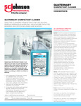 DISINFECTANT QUAT SCJP spec sheet